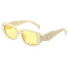 Hot Trendy Wholesale Fashion Logo Square Shades Sunglasses Women 2024 Luxury Brand Name Designer Sun Glasses For Ladies