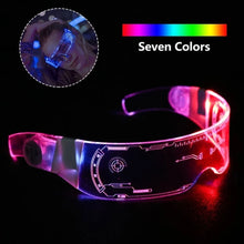 Music Bar Ktv Neon Party Festival Performance Prop Dance Light Up Sunglasses Night Club Colorful Luminous Led Glasses