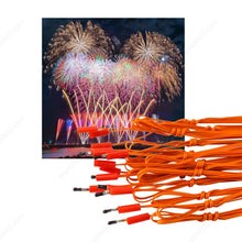 200pcs 30cm 100% Reliable Fire Ematch Ignition CE Certified Firing System, 0.3m Length, Pyrotechnic Electric Igniter for Spectacular Displays - 100pcs
