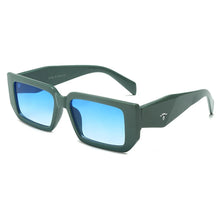 Hot Trendy Wholesale Fashion Logo Square Shades Sunglasses Women 2024 Luxury Brand Name Designer Sun Glasses For Ladies