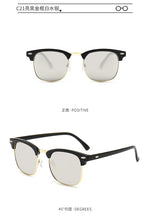 Sunglasses customs Men Design Classic Cheap Sun Glasses Stainless steel Metal Fashion women Men Sunglasses