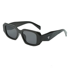 Hot Trendy Wholesale Fashion Logo Square Shades Sunglasses Women 2024 Luxury Brand Name Designer Sun Glasses For Ladies