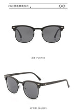 Sunglasses customs Men Design Classic Cheap Sun Glasses Stainless steel Metal Fashion women Men Sunglasses
