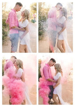 100pc 30cm party popper confetti color smoke holi powder cannon for celebration party genden reaveal festival event baby shower