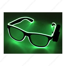 Flashing Glasses EL Wire LED Glasses Glowing Party Supplies Lighting Novelty Gift Bright Light Festival Party Glow Sunglasses