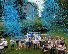 100pcs Party Supplies favors biodegradable paper Baby Shower Decoration gift Kit Boy or Girl Gender Reveal blue tissue confetti cannon