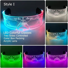 Music Bar Ktv Neon Party Festival Performance Prop Dance Light Up Sunglasses Night Club Colorful Luminous Led Glasses