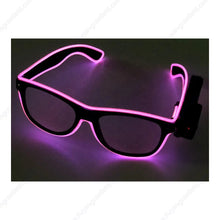 Flashing Glasses EL Wire LED Glasses Glowing Party Supplies Lighting Novelty Gift Bright Light Festival Party Glow Sunglasses