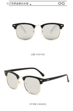 Sunglasses customs Men Design Classic Cheap Sun Glasses Stainless steel Metal Fashion women Men Sunglasses