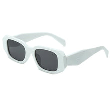 Hot Trendy Wholesale Fashion Logo Square Shades Sunglasses Women 2024 Luxury Brand Name Designer Sun Glasses For Ladies