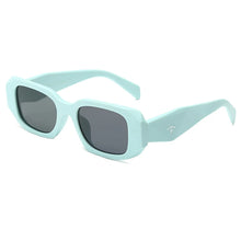 Hot Trendy Wholesale Fashion Logo Square Shades Sunglasses Women 2024 Luxury Brand Name Designer Sun Glasses For Ladies