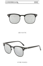 Sunglasses customs Men Design Classic Cheap Sun Glasses Stainless steel Metal Fashion women Men Sunglasses