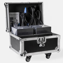 2pc Cold Spark Machine Flycase 600w  Dmx Remote Control Sparking Wedding Flight Case Indoor Fountain Powder 1-5m Jet Dj