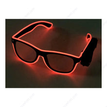 Flashing Glasses EL Wire LED Glasses Glowing Party Supplies Lighting Novelty Gift Bright Light Festival Party Glow Sunglasses