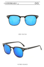 Sunglasses customs Men Design Classic Cheap Sun Glasses Stainless steel Metal Fashion women Men Sunglasses