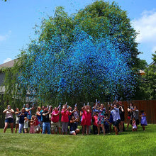 100pcs Party Supplies favors biodegradable paper Baby Shower Decoration gift Kit Boy or Girl Gender Reveal blue tissue confetti cannon