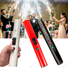 4pcs Hand Held Reusable Use Normal Cold Pyro Ice Fountain Cold Pyro Shooter Cold Flame Pyrotechnic for Festival
