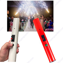 4pcs Hand Held Reusable Use Normal Cold Pyro Ice Fountain Cold Pyro Shooter Cold Flame Pyrotechnic for Festival