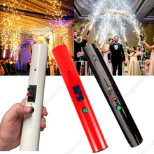 4pcs Hand Held Reusable Use Normal Cold Pyro Ice Fountain Cold Pyro Shooter Cold Flame Pyrotechnic for Festival
