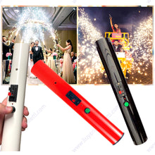 4pcs Hand Held Reusable Use Normal Cold Pyro Ice Fountain Cold Pyro Shooter Cold Flame Pyrotechnic for Festival