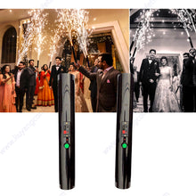 4pcs Hand Held Reusable Use Normal Cold Pyro Ice Fountain Cold Pyro Shooter Cold Flame Pyrotechnic for Festival