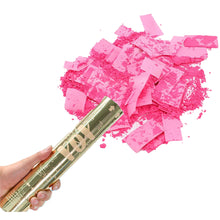 100pcs Boy Girl Confetti Holi Gender Reveal Party Supplies Neon Powder Confetti Sticks Cannons