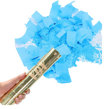 100pcs Boy Girl Confetti Holi Gender Reveal Party Supplies Neon Powder Confetti Sticks Cannons