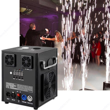 Reusable DMX control stage fountain machine,cold spark sparkler sparkular bride event show fx wedding marriage first dance