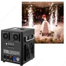 Reusable DMX control stage fountain machine,cold spark sparkler sparkular bride event show fx wedding marriage first dance
