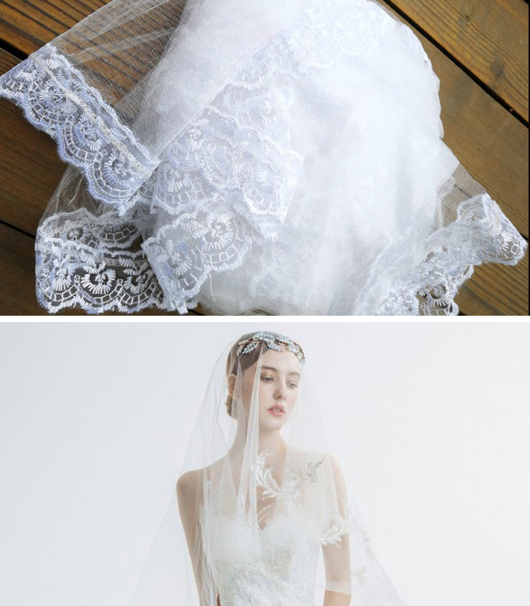 Flying' bridal veils go viral as the new wedding fad