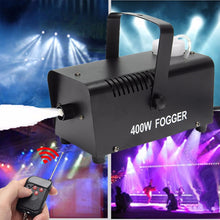Mini LED RGB Wireless 400W Fog Smoke Mist Machine Stage Effect Disco DJ Party Christmas with Remote Control LED fogger - Kesheng special effect equipment