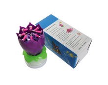 rotating music candle flower candle birthday candle - Kesheng special effect equipment