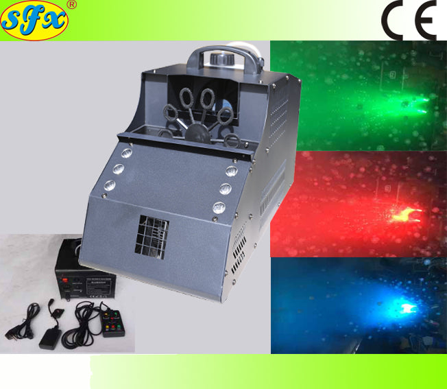 2BF 1000W Led color bubble and fog machine - Kesheng special effect equipment