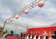 4B  Sky explode dropping and flying color balloons - Kesheng special effect equipment