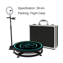 360 Photobooth Machine Automatic Slow Motion Rotating Portable Selfie Platform Spin Degree Photo Booth Stand