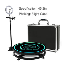 360 Photobooth Machine Automatic Slow Motion Rotating Portable Selfie Platform Spin Degree Photo Booth Stand