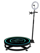 360 Photobooth Machine Automatic Slow Motion Rotating Portable Selfie Platform Spin Degree Photo Booth Stand