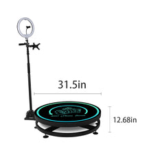 360 Photobooth Machine Automatic Slow Motion Rotating Portable Selfie Platform Spin Degree Photo Booth Stand