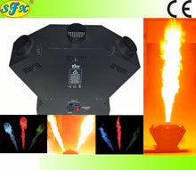 47M. DMX control 3 heads fan shape flame projectors - Kesheng special effect equipment