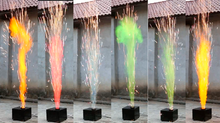 SF007-COLOR-1 Reusable DMX control COLOR COLD PYRO machine - Kesheng special effect equipment