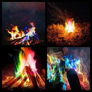 Flame Colorant Powder Triangle Decorations for Sale,  Special Effects Decorations, Event Supplies