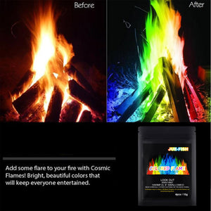 Flame Colorant Powder Triangle Decorations for Sale,  Special Effects Decorations, Event Supplies