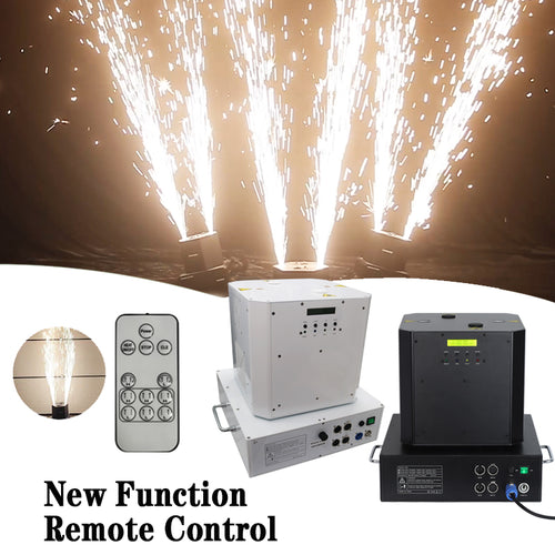 Wedding Marriage Couple Entry Dual Head Rotation Fireworks Cold Flame Sparkuler Spin Machine Dancing Spark Machine