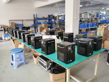 Black Mini Cold Spark Machine Magical Special Effects 650W cold sparkler fountain machine DMX 512 wedding stage machine