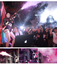 1pcs/lot Co2 Gun Led Stage Light CO2 Machine Jet Stage Effect Handhold Equipment RGB DJ Disco Light Club Bar Wedding Led Lights - Kesheng special effect equipment