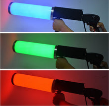1pcs/lot Co2 Gun Led Stage Light CO2 Machine Jet Stage Effect Handhold Equipment RGB DJ Disco Light Club Bar Wedding Led Lights - Kesheng special effect equipment