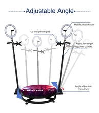 360 Photobooth Machine Automatic Slow Motion Rotating Portable Selfie Platform Spin Degree Photo Booth Stand
