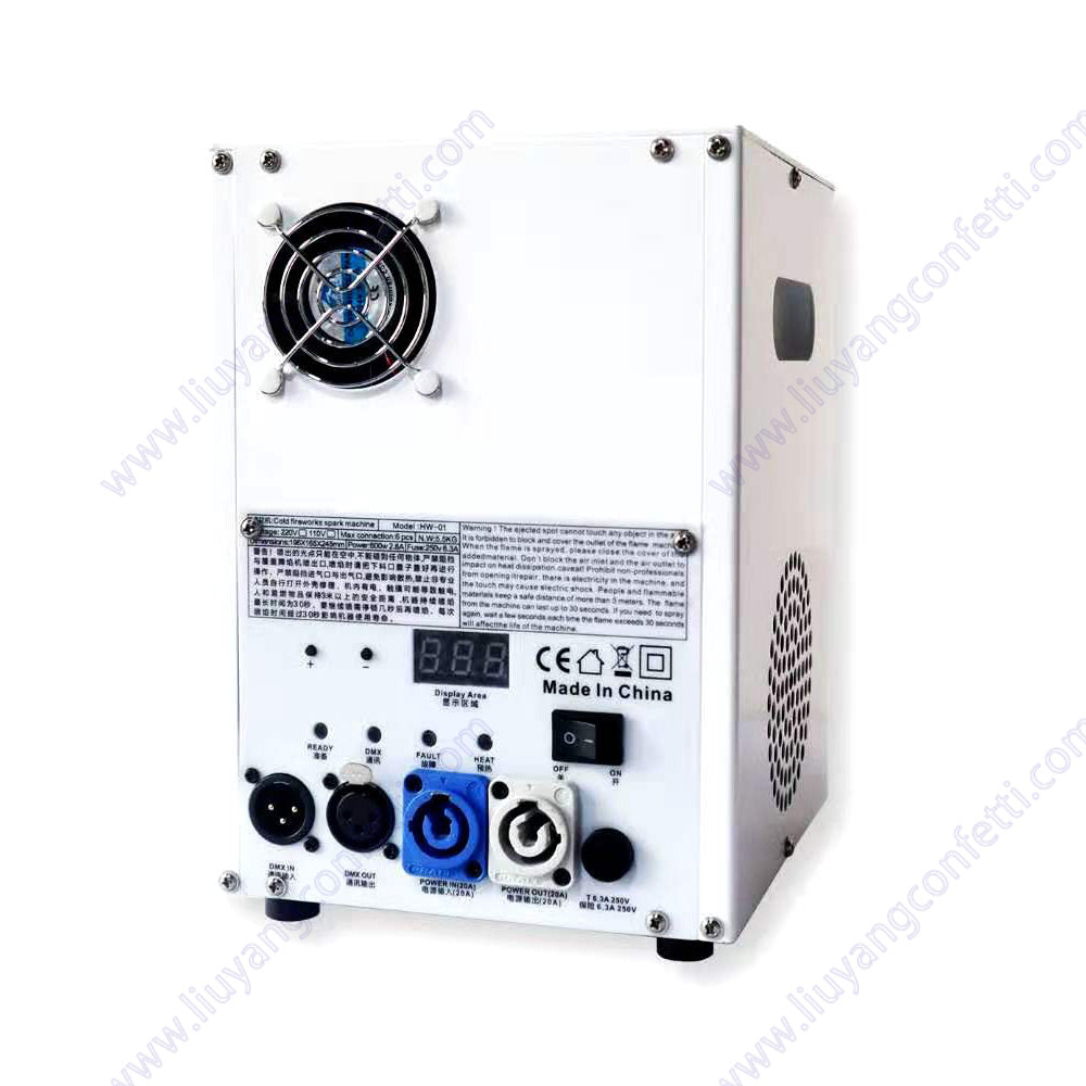 Mini Cold Spark Machine Magical Special Effects 750W cold