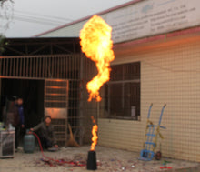 49C  Large LPG PROPANE GAS FLAME PROJECTORS - Kesheng special effect equipment