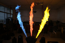 47M. DMX control 3 heads fan shape flame projectors - Kesheng special effect equipment